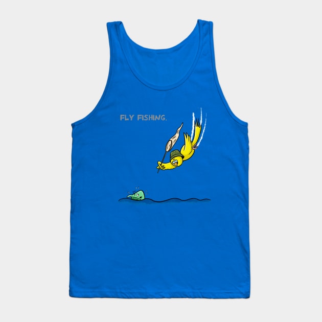 Fly Fishing Tank Top by Hallo Molly